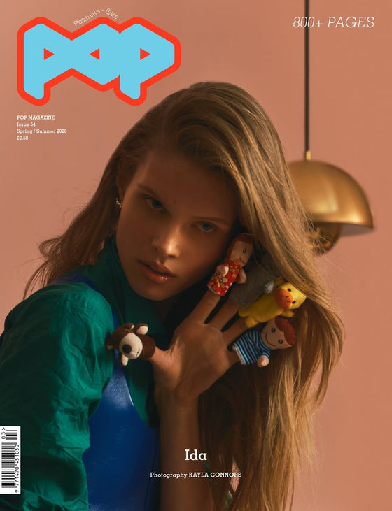 POP Magazine Issue 54 - Spring Summer 2026 - Ida Heiner Cover