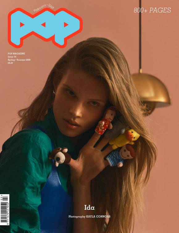 POP Magazine Issue 54 - Spring Summer 2026 - Ida Heiner Cover