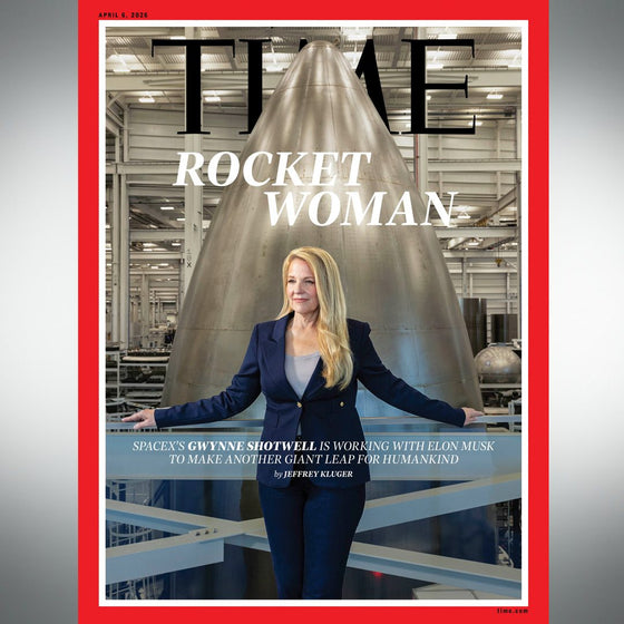 TIME Magazine April 6 2026 Gwynne Shotwell SpaceX