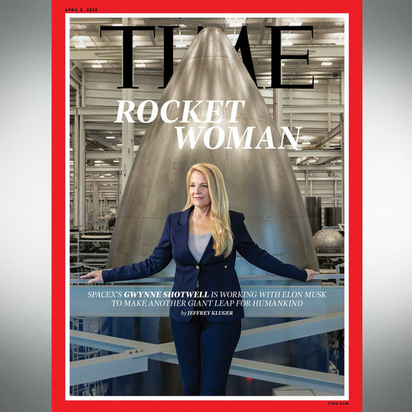 TIME Magazine April 6 2026 Gwynne Shotwell SpaceX