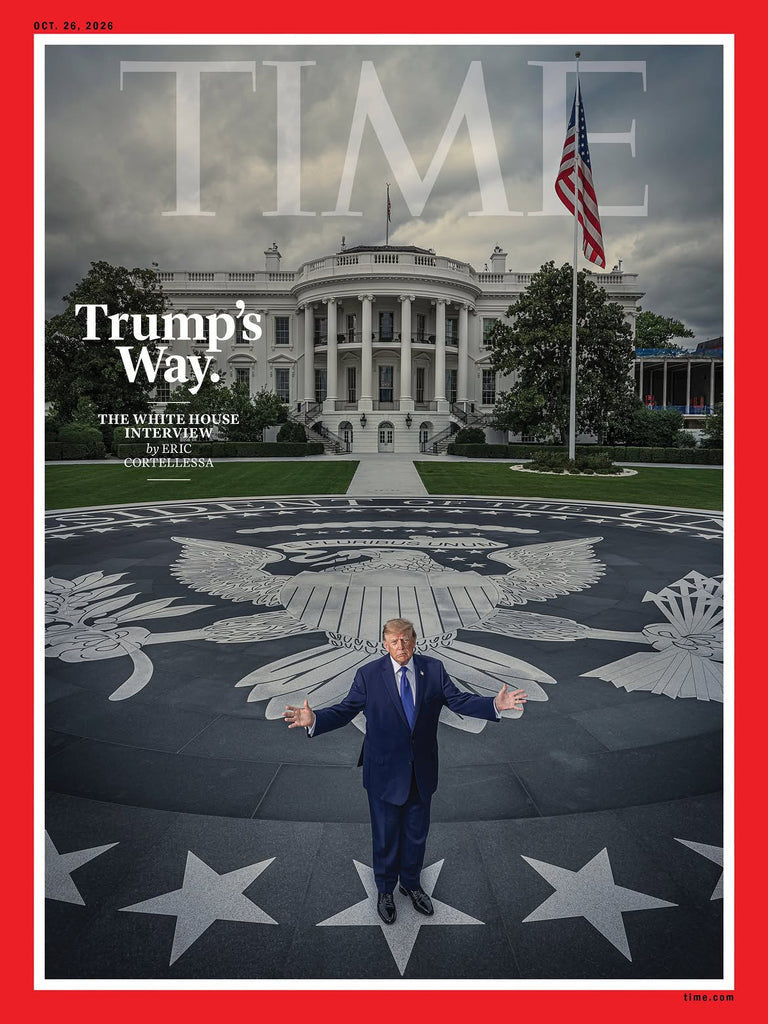 TIME Magazine October 26 2026 - Donald Trump
