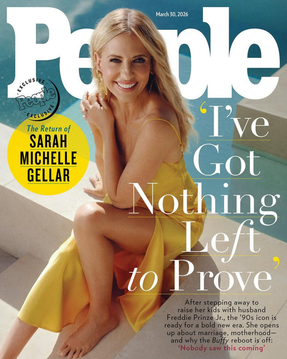 People Magazine March 30 2026: Sarah Michelle Gellar Exclusive Interview