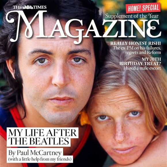 TIMES Magazine 25 October 2025 Paul McCartney - My Life After The Beatles