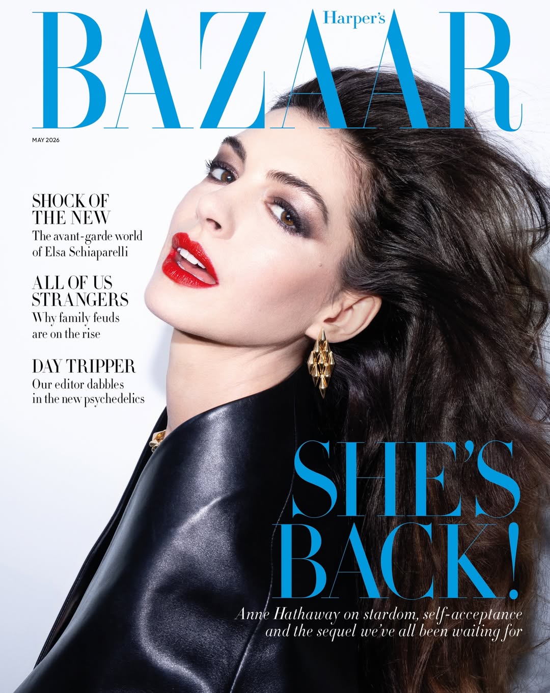 Harper's Bazaar Magazine (UK) - May 2026: Anne Hathaway
