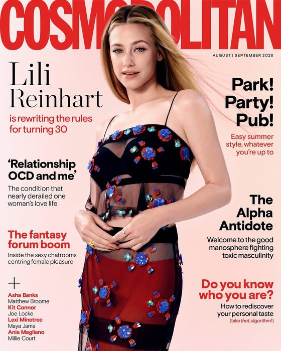 British Cosmopolitan Magazine UK - August / September 2026 - Lili Reinhart - Kit Connor - Joe Locke
