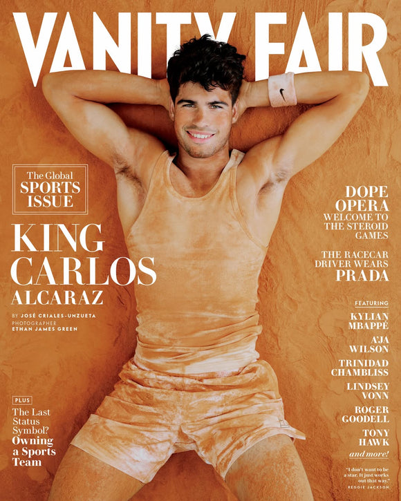 Vanity Fair – Carlos Alcaraz Cover | The Global Sports Issue