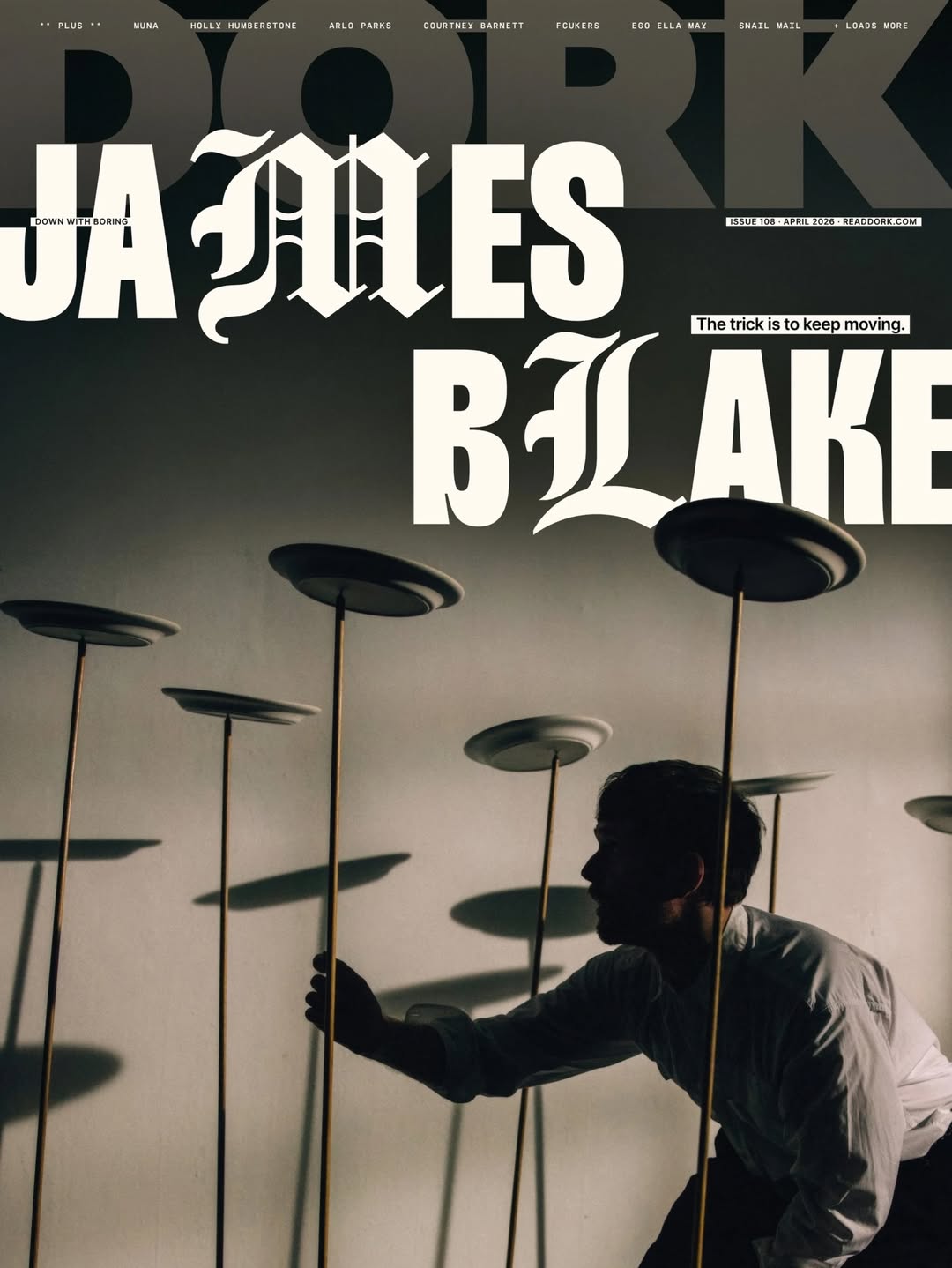 DORK Magazine April 2026 - James Blake (Pre-order)