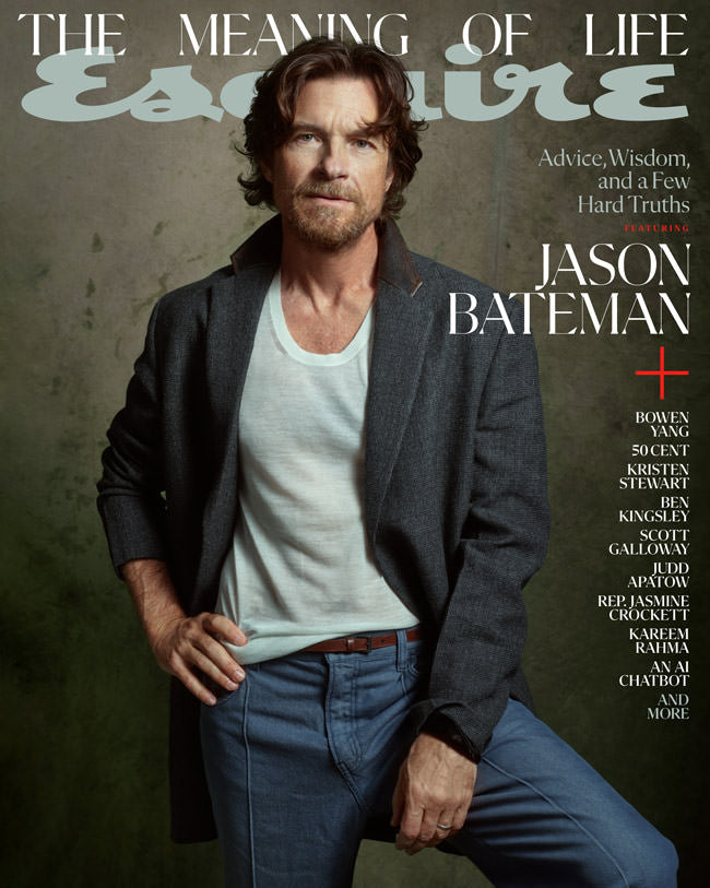 Esquire USA Magazine December / January 2026 - Jason Bateman - Kristen Stewart