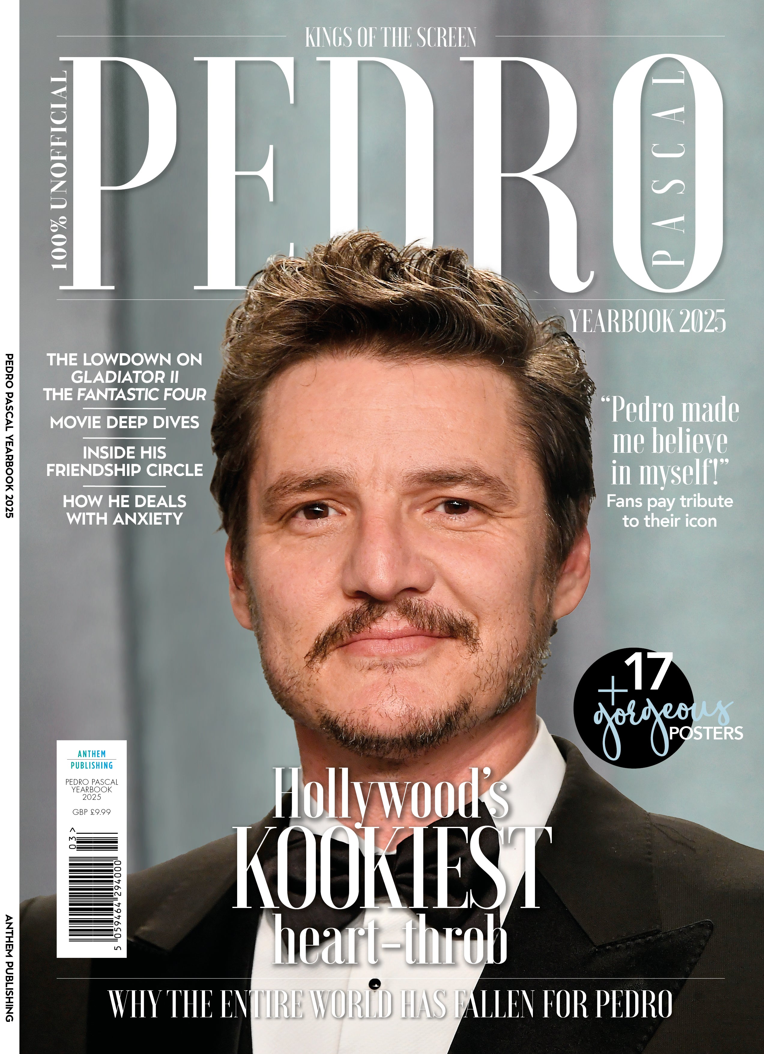 Pedro Pascal Yearbook 2025 (In Stock) YourCelebrityMagazines