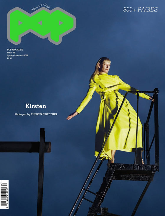 POP Magazine Issue 54 - Spring Summer 2026 - Kirsten Owen Cover