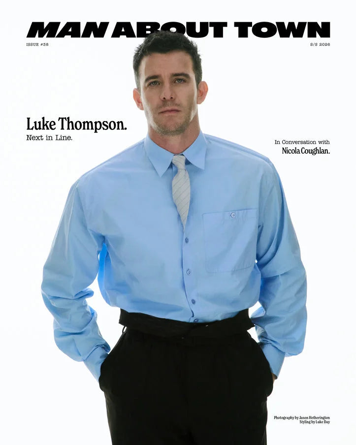 Man About Town Magazine Issue 38 2026 - Luke Thompson Cover