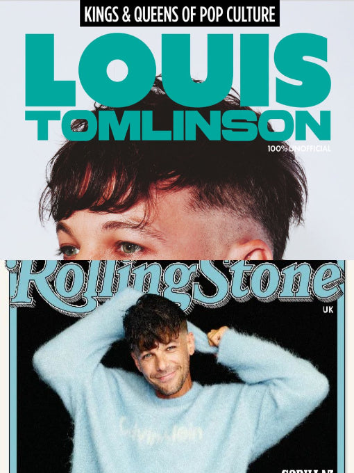 Louis Tomlinson Deluxe Collector Bundle with Rolling Stone UK and Numbered Art Cards