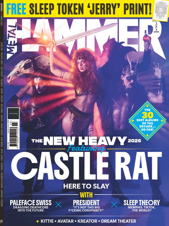 Metal Hammer #410 - The New Heavy 2026 Cover 3 of 4: Castle Rat