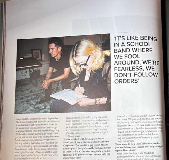 Attitude Magazine July August 2026 - Madonna and Me - Stuart Price
