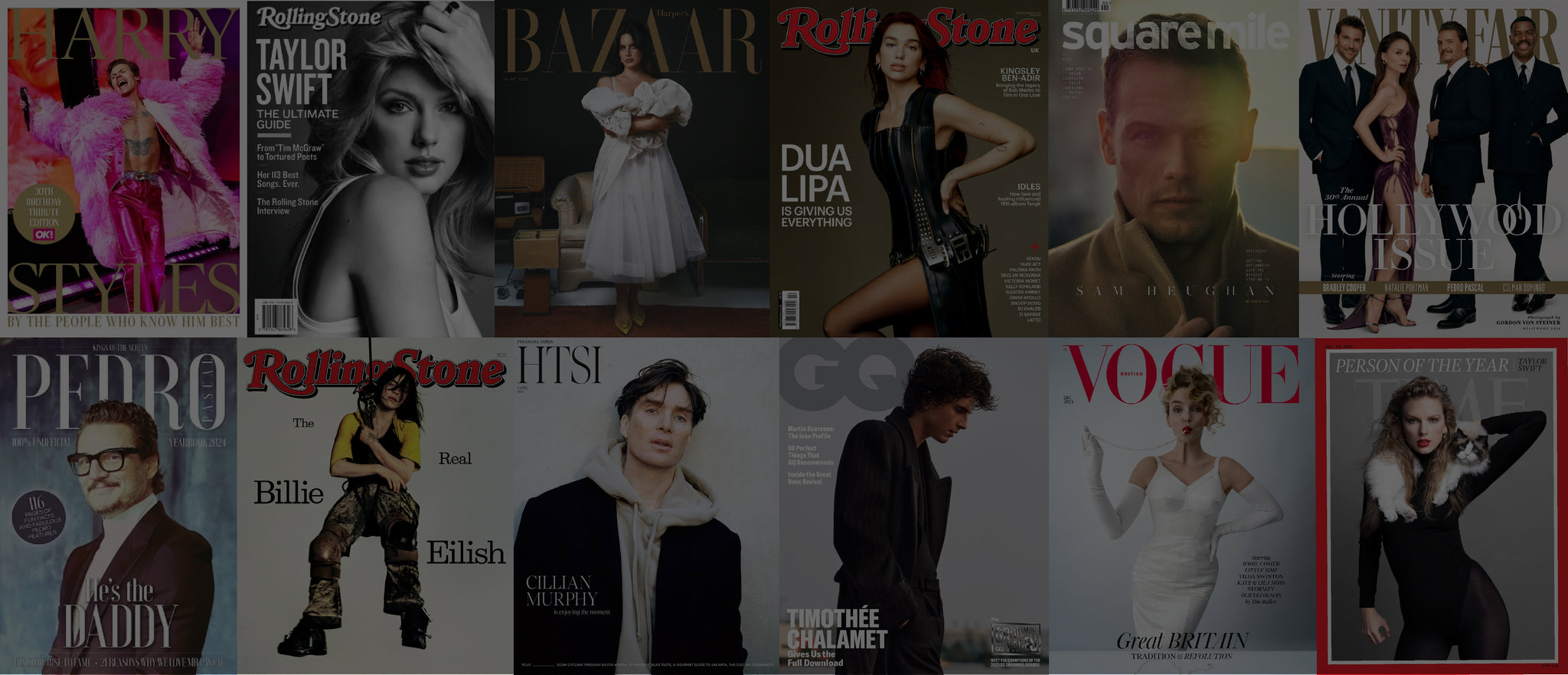 Celebrity magazines & articles for every superfan