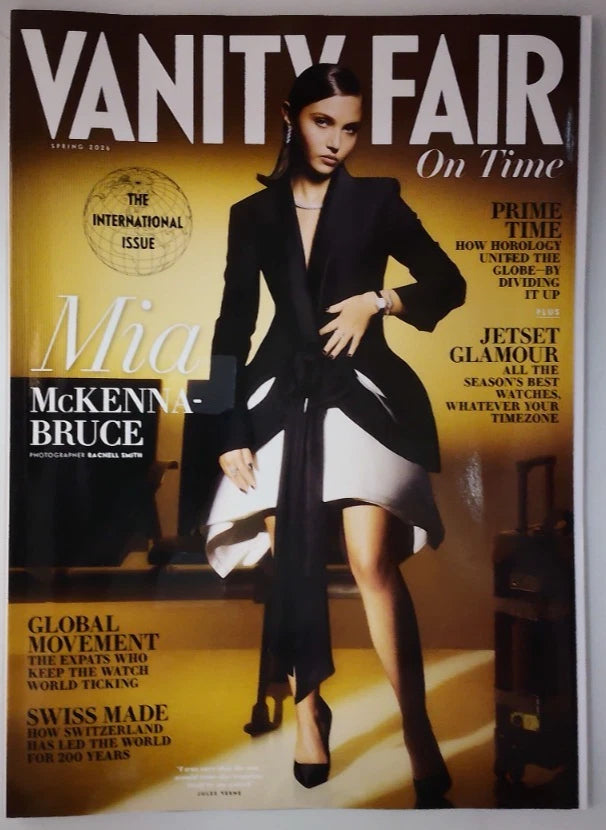 Vanity Fair On Time April/ Spring 2026: Mia McKenna-Bruce