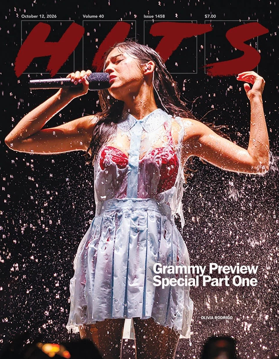 HITS Magazine Issue 1458 October 2026 Olivia Rodrigo