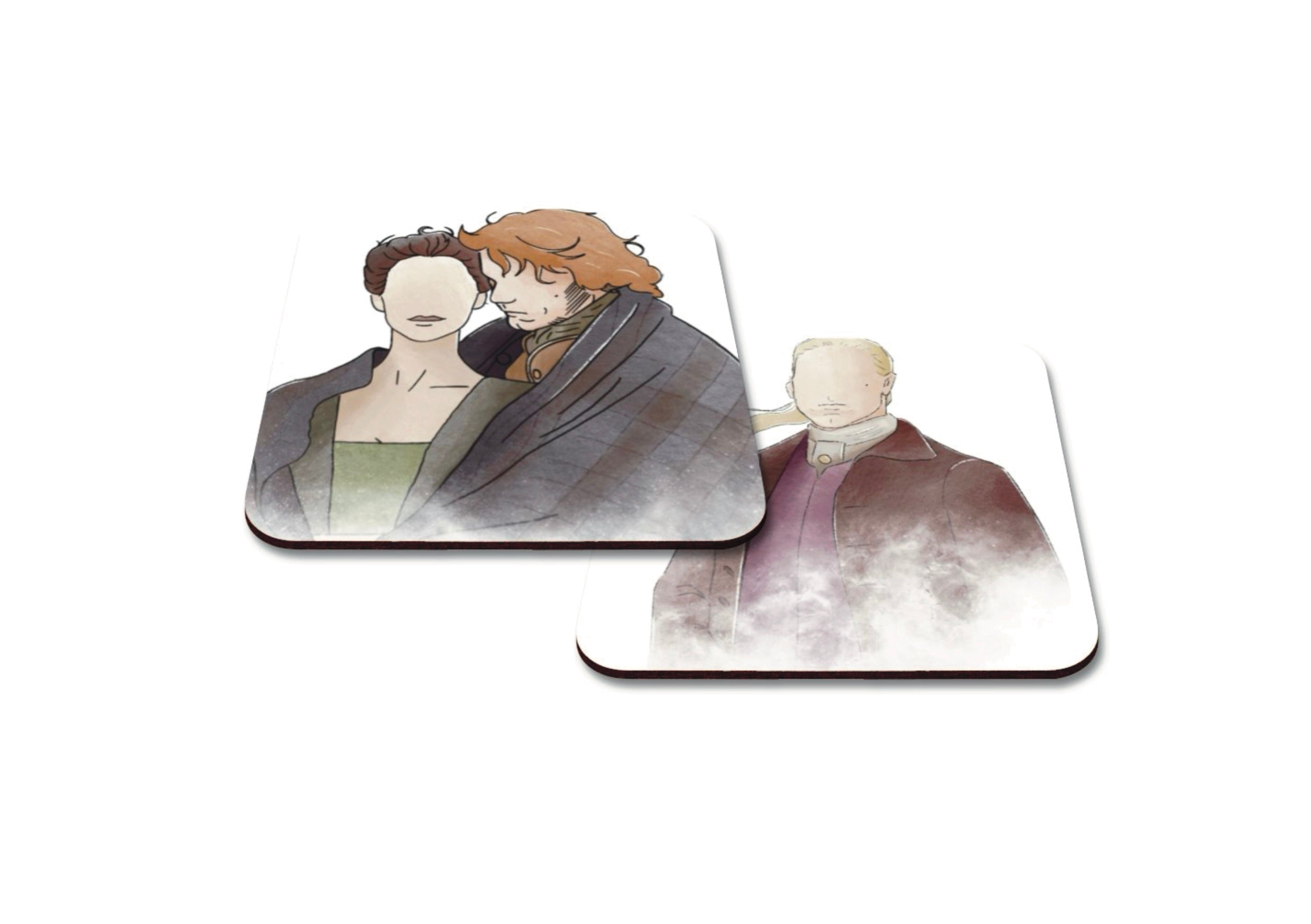 Outlander Inspired Coaster Sets - YourCelebrityMagazines