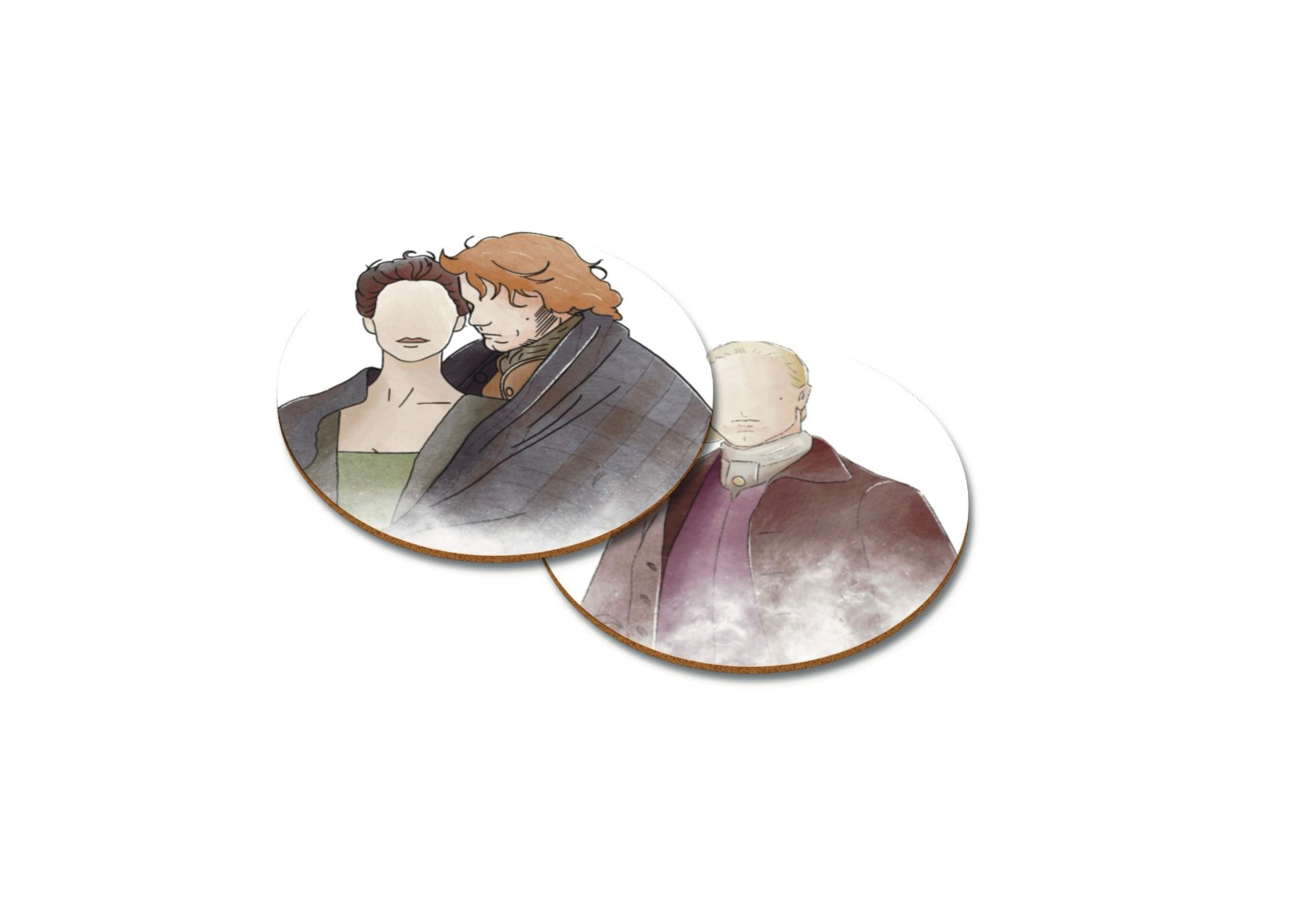 Outlander Inspired Coaster Sets - YourCelebrityMagazines