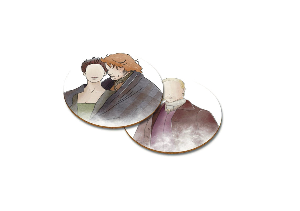 Outlander Inspired Coaster Sets - YourCelebrityMagazines