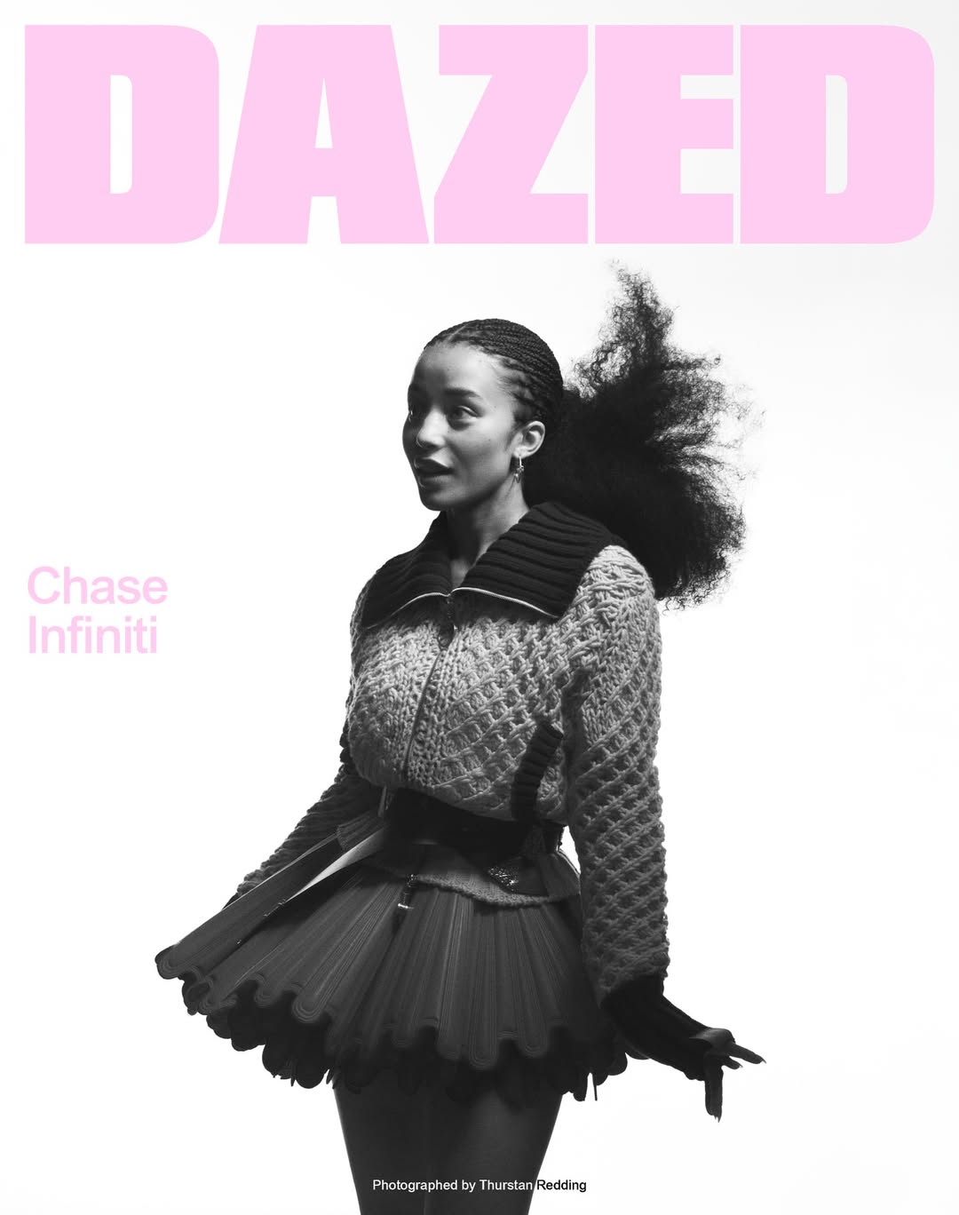 Dazed Magazine Winter 2025 Chase Infiniti