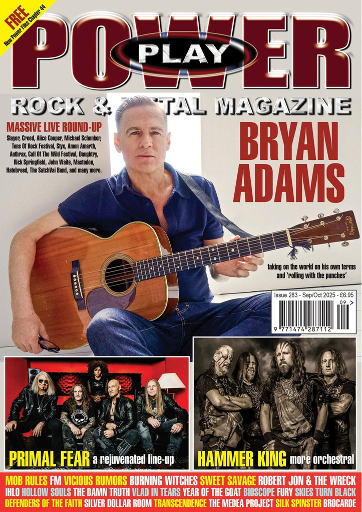 Powerplay magazine September 2025 - Bryan Adams