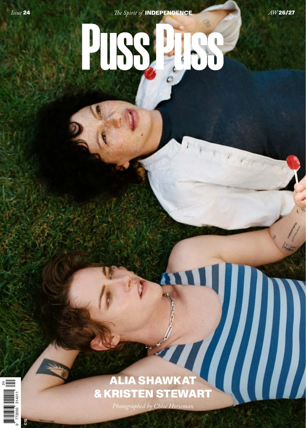 PUSS PUSS Issue 24 AW26/27 - Kristen Stewart & Alia Shawkat