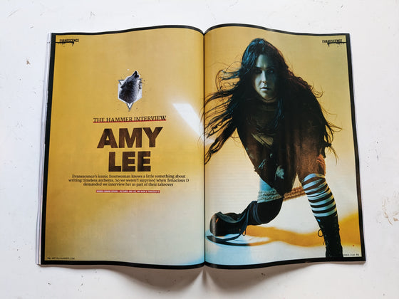 Metal Hammer UK Magazine - June 2023 Issue 374 - Amy Lee Evanescence
