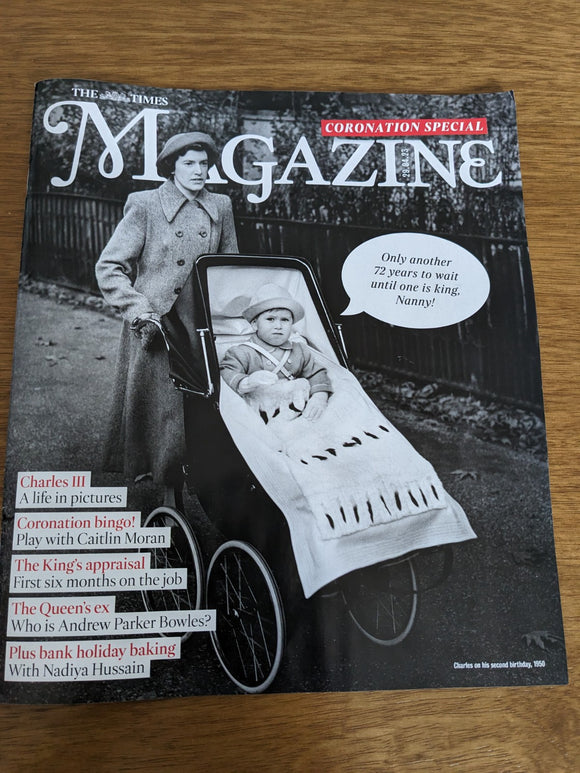 Coronation Of King Charles III & Queen Camilla Times Magazine 29th April 2023