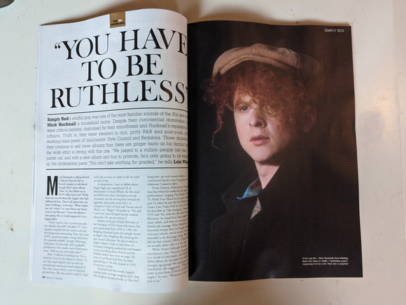 RECORD COLLECTOR Mag #545 SPARKS COVER FEATURE Mick Hucknall Graham Nash