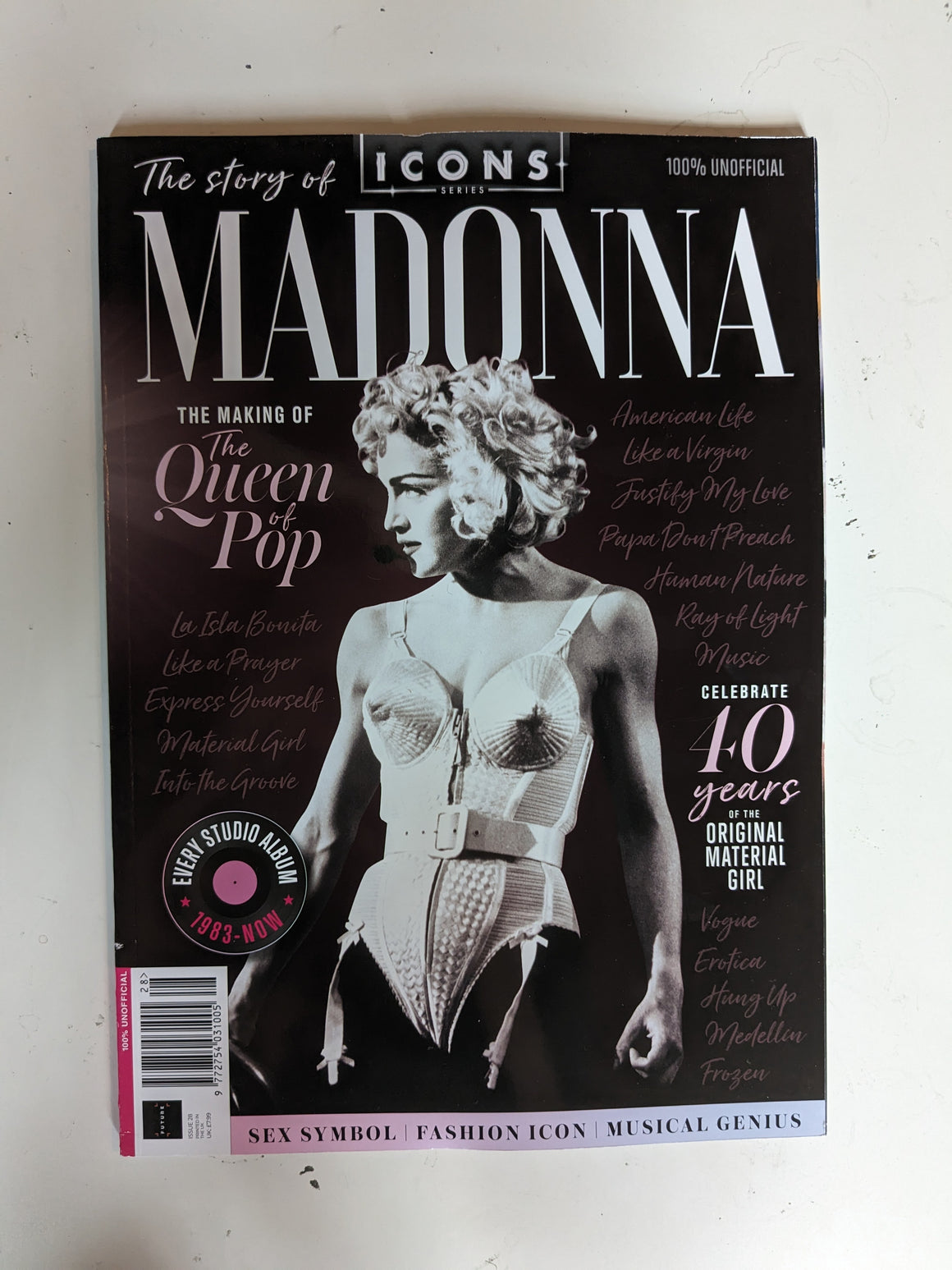 Icons Series magazine #28 2023 The Story of Madonna: Making of the Queen of Pop