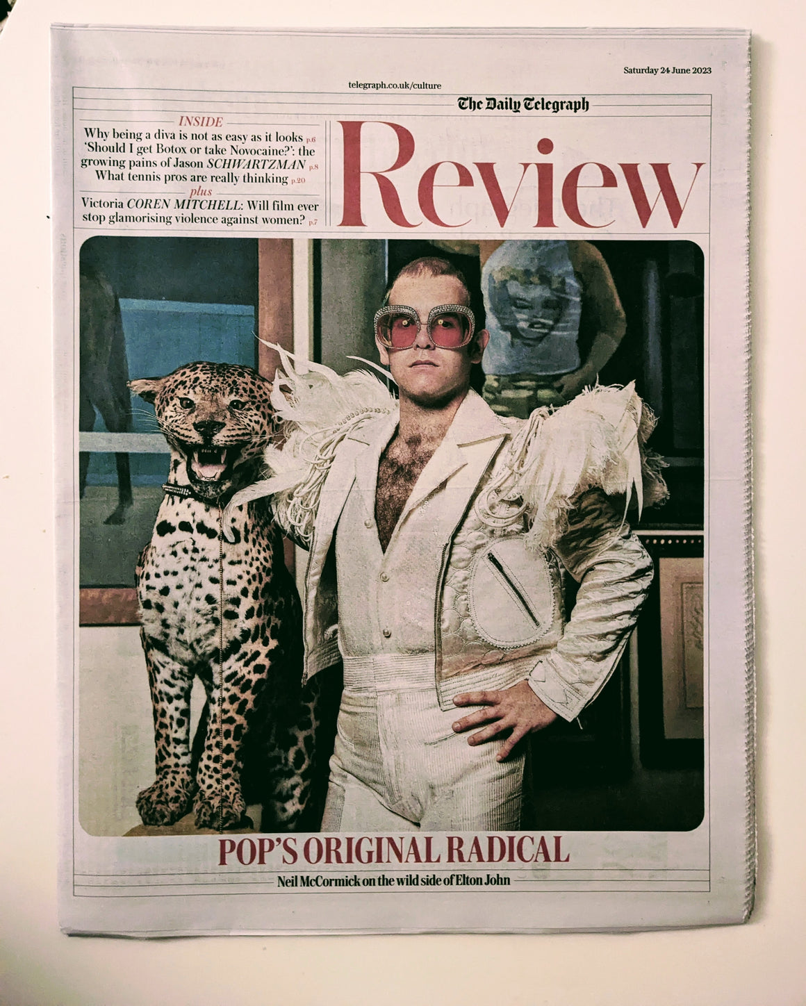 The Daily Telegraph Review June 24th 2023 Sir Elton John