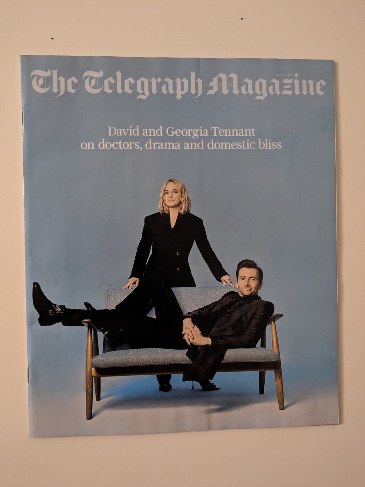Telegraph Magazine 24/06/2023 David Tennant & Georgia Cover