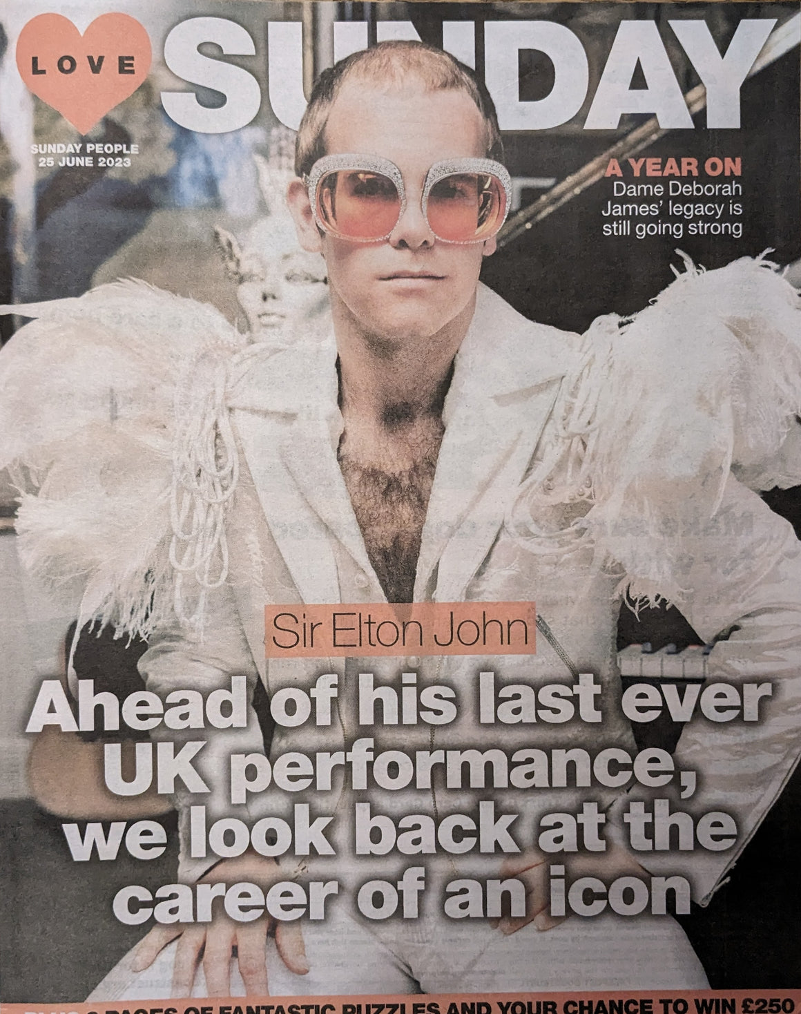 Love Sunday Magazine June 25th 2023 Sir Elton John