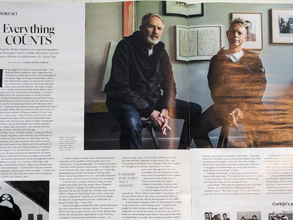 Financial Times, HTSI Magazine 01/07/2023 DEPECHE MODE Martin Gore