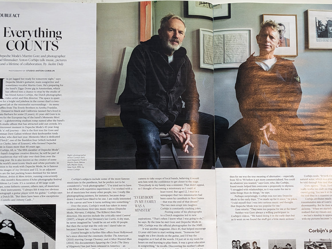 Financial Times, HTSI Magazine 01/07/2023 DEPECHE MODE Martin Gore