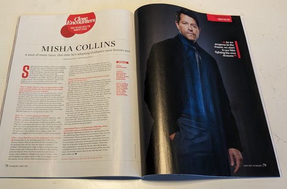 SFX Magazine Issue 368 August 2023 Misha Collins Supernatural