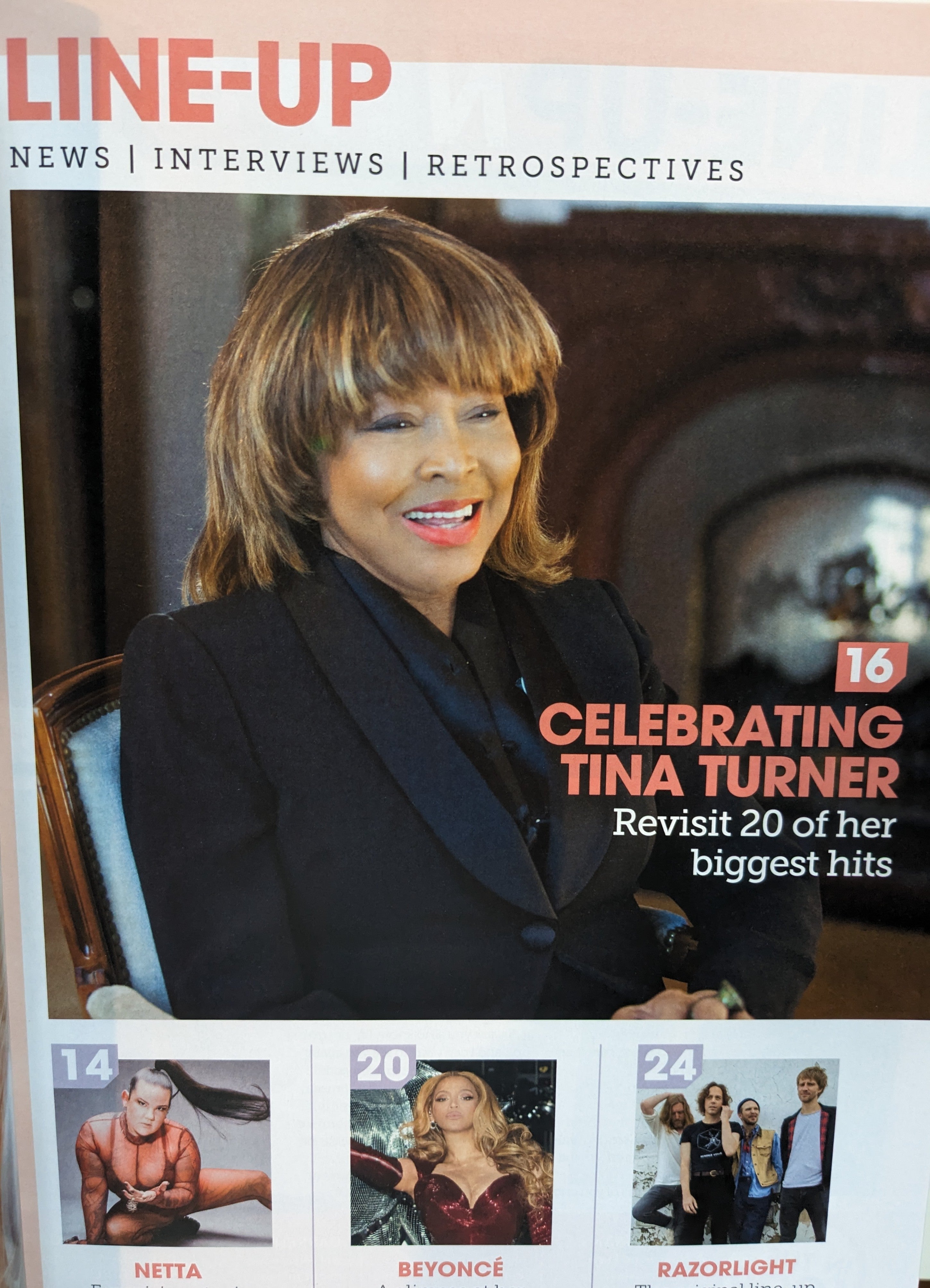 RETRO POP Issue 18 August 2023 TINA TURNER 20 of her biggest hits