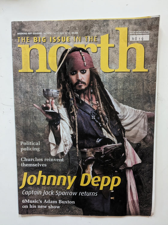 Big Issue Magazine May 2011 Johnny Depp