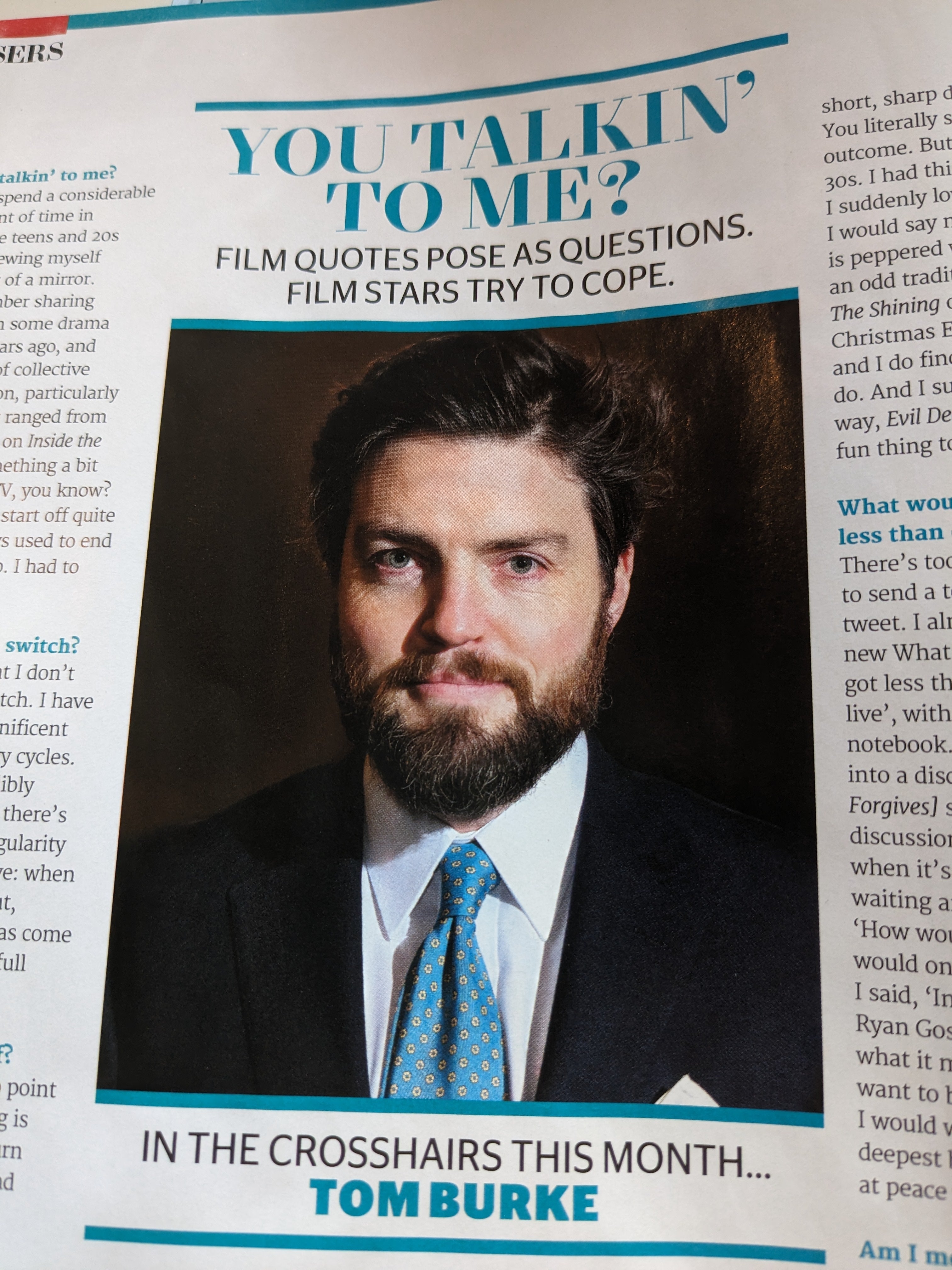 TOTAL FILM Magazine 341 September 2023 Tom Burke Interview total-film-magazine-341-september-2023-tom-burke-interview