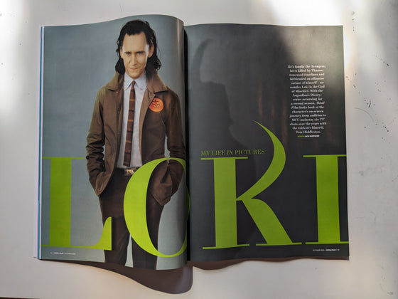 TOTAL FILM Magazine #342 Tom Hiddleston Loki