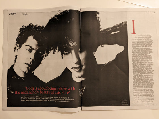 OBSERVER REVIEW 17/09/2023 The Cure Lol Tolhurst Interview