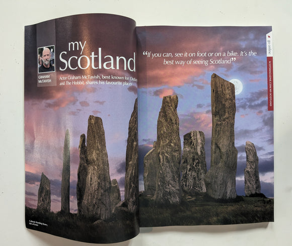 The Scots magazine Oct 2023 Graham McTavish Outlander