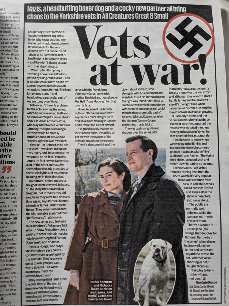 WEEKEND Mag 23/09/2023 ROGER ALLAM Rachel Shenton Nicholas Ralph All Creatures