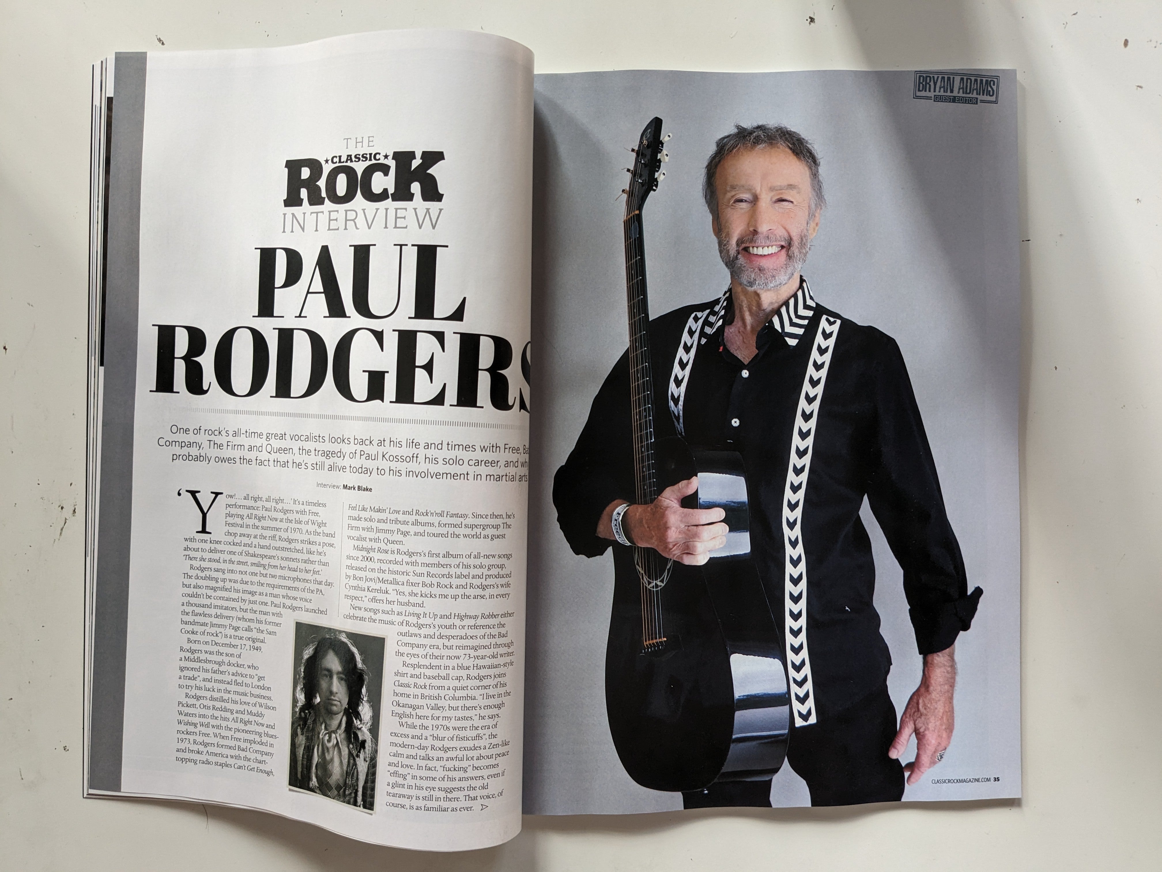Classic Rock Magazine - October 2023 (319) - Paul Rodgers Queen ...