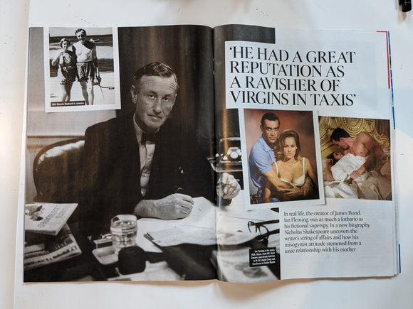 Times Magazine September 23 2023 Ben Stokes Ian Fleming James Bond 007