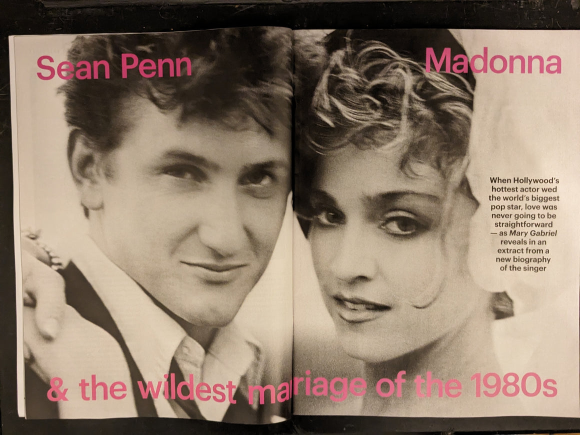 SUNDAY TIMES Magazine 01/10/2023 Madonna Sean Penn