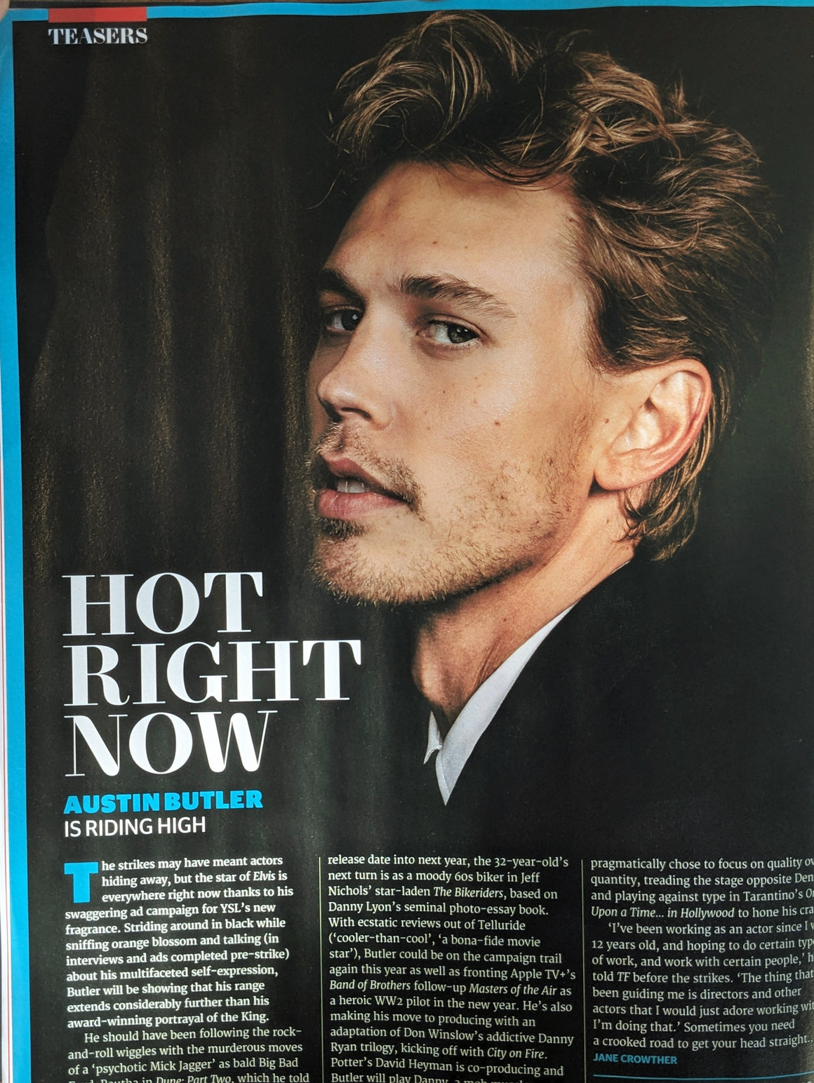 TOTAL FILM Magazine 344 AUSTIN BUTLER JODIE COMER The Bikeriders total-film-magazine-344-austin-butler-jodie-comer-the-bikeriders