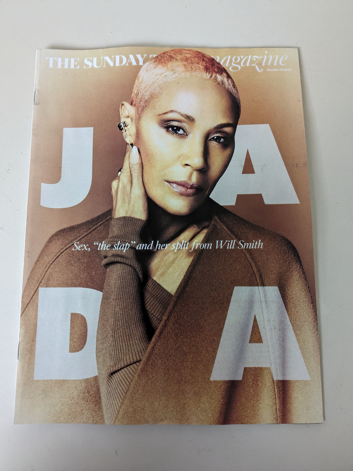 SUNDAY TIMES Magazine 15/10/2023 JADA PINKETT SMITH on Will Smith