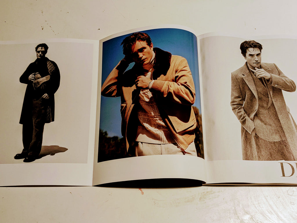 British Esquire magazine Winter 2023 Robert Pattinson Dior Spread